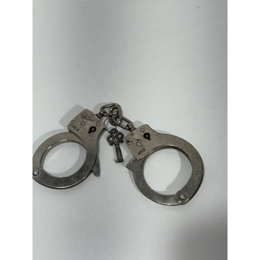 Vintage Taiwan Handcuffs with Key See Pictures